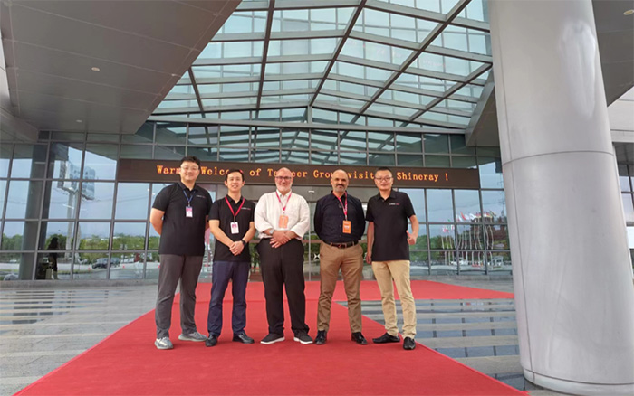 共謀合作共譜新篇——沙特阿拉伯客戶(hù)蒞臨涪陵基地參觀考察